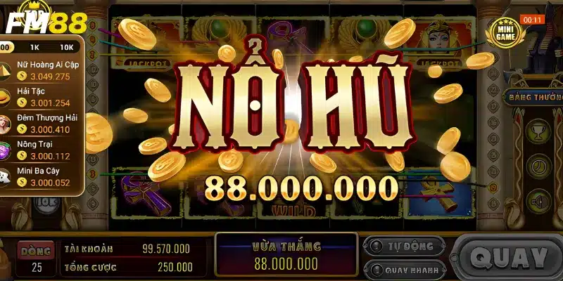 Khám phá game nổ hũ uy tín