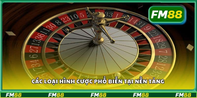 Các loại hình cược phổ biến tại nền tảng