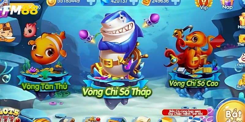 Cùng nền tảng chơi Vương Quốc Cá Thần