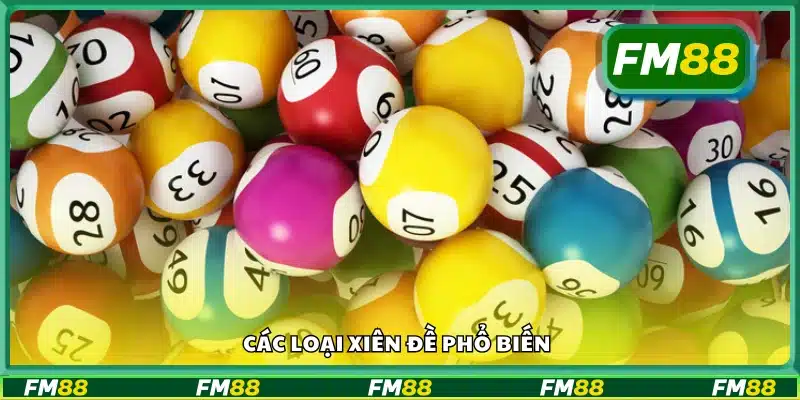 Những hình thức xiên đề thường gặp khi chơi