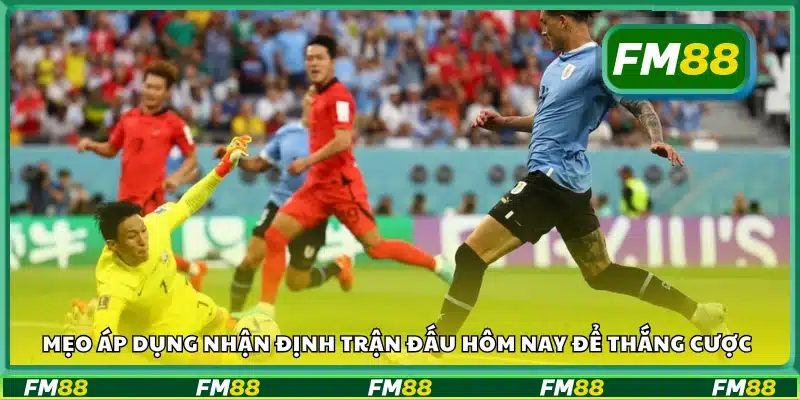 Cách áp dụng nhận định trận đấu hôm nay để thắng cược