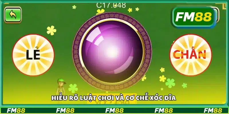 Nắm vững cách chơi và nguyên tắc vận hành của trò xóc đĩa