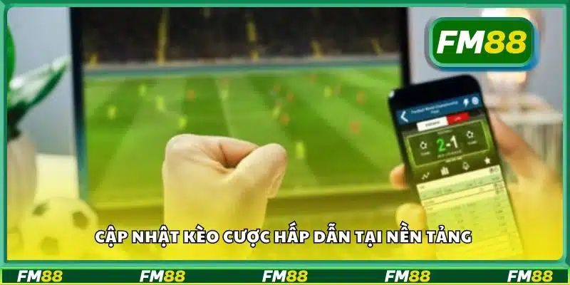 Cập nhật kèo cược hấp dẫn tại nền tảng