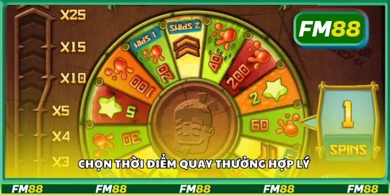 Chọn thời điểm quay thưởng hợp lý