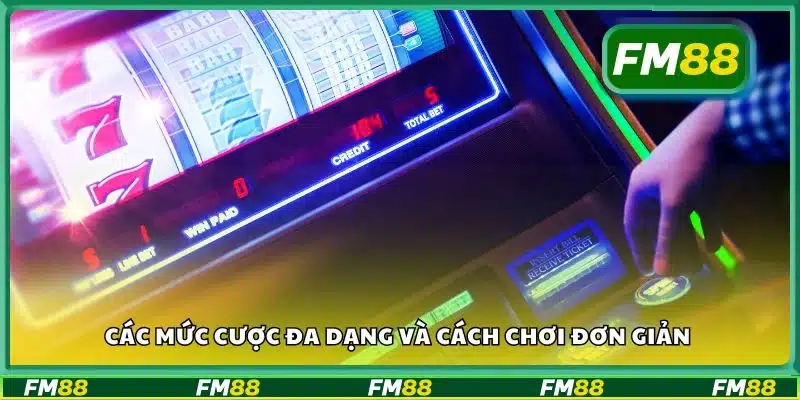 Các mức cược đa dạng và cách chơi đơn giản