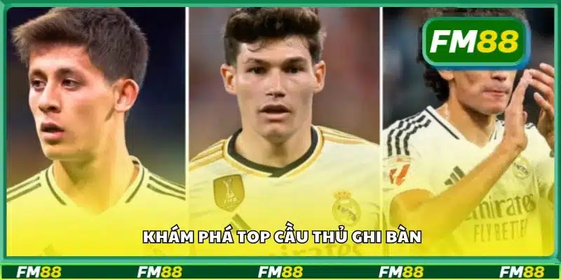 Khám phá top cầu thủ ghi bàn