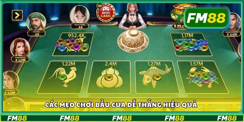  Những bí quyết giúp chơi bầu cua dễ thắng hơn