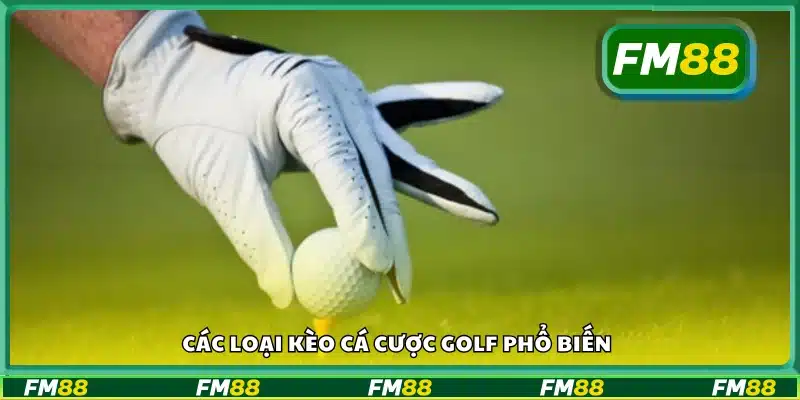 Các hình thức cược thường gặp trong cá độ golf