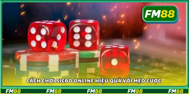Cách chơi sicbo online hiệu quả với mẹo cược
